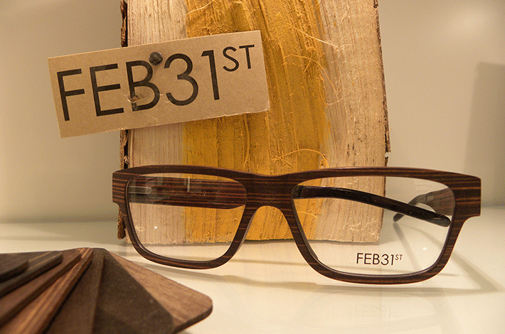 Neu: Brillen aus edlen Hölzern von Design-Label